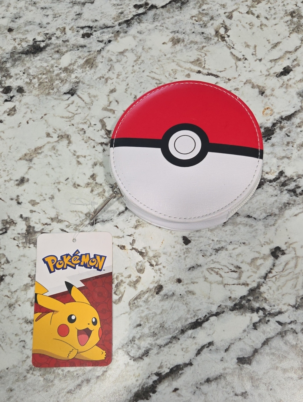 Bioworld Red & White Poké Ball Kids Coin Purse
